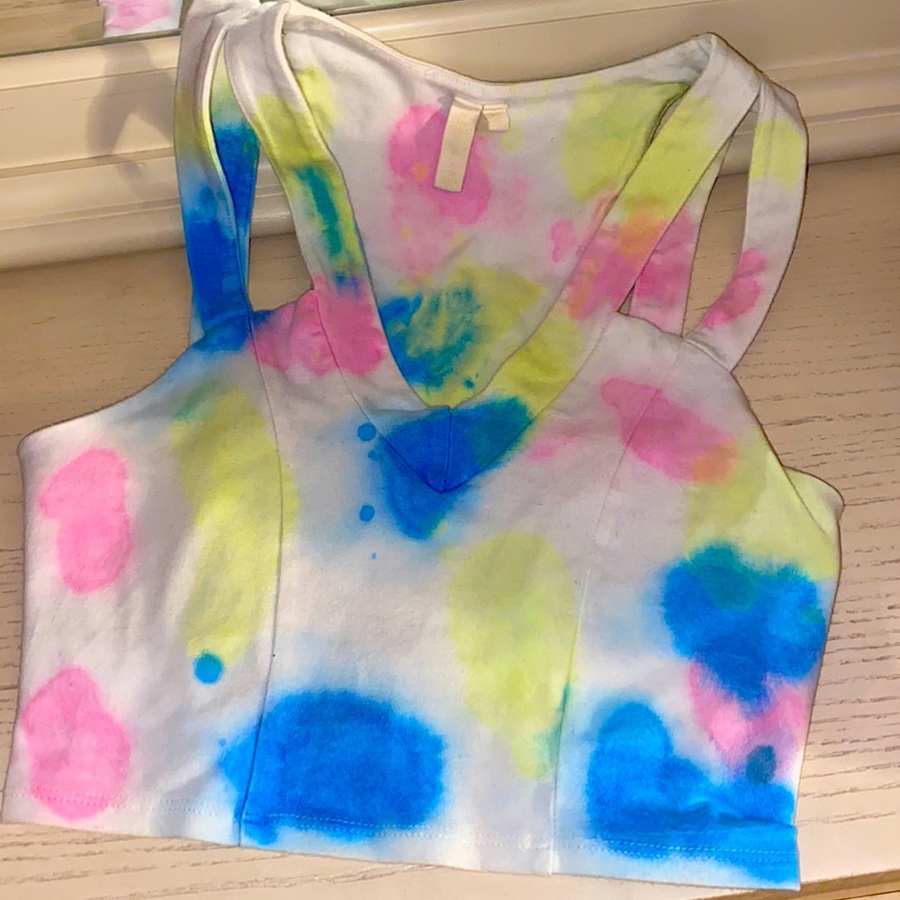 Emma and sam tie dye crop too